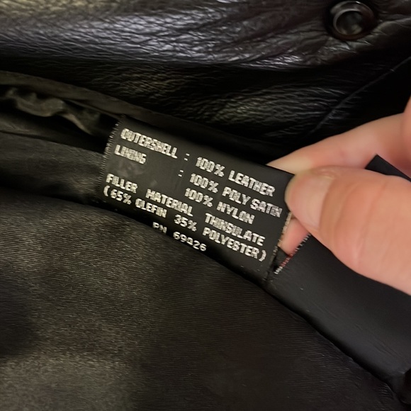 Womens Wilson’s leather jacket with tie - Picture 8 of 12